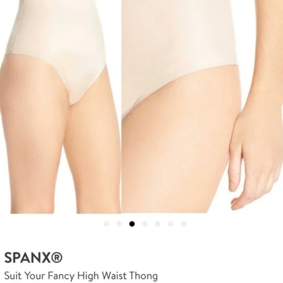 NWOT - SPANX High Waist Thong - medium - Picture 4 of 8